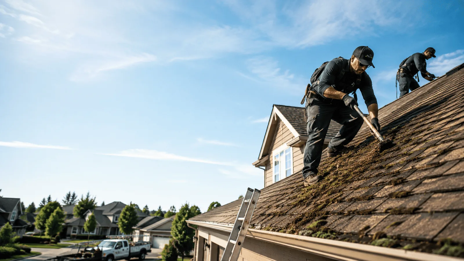 Roof Moss Removal in Boise, ID near me